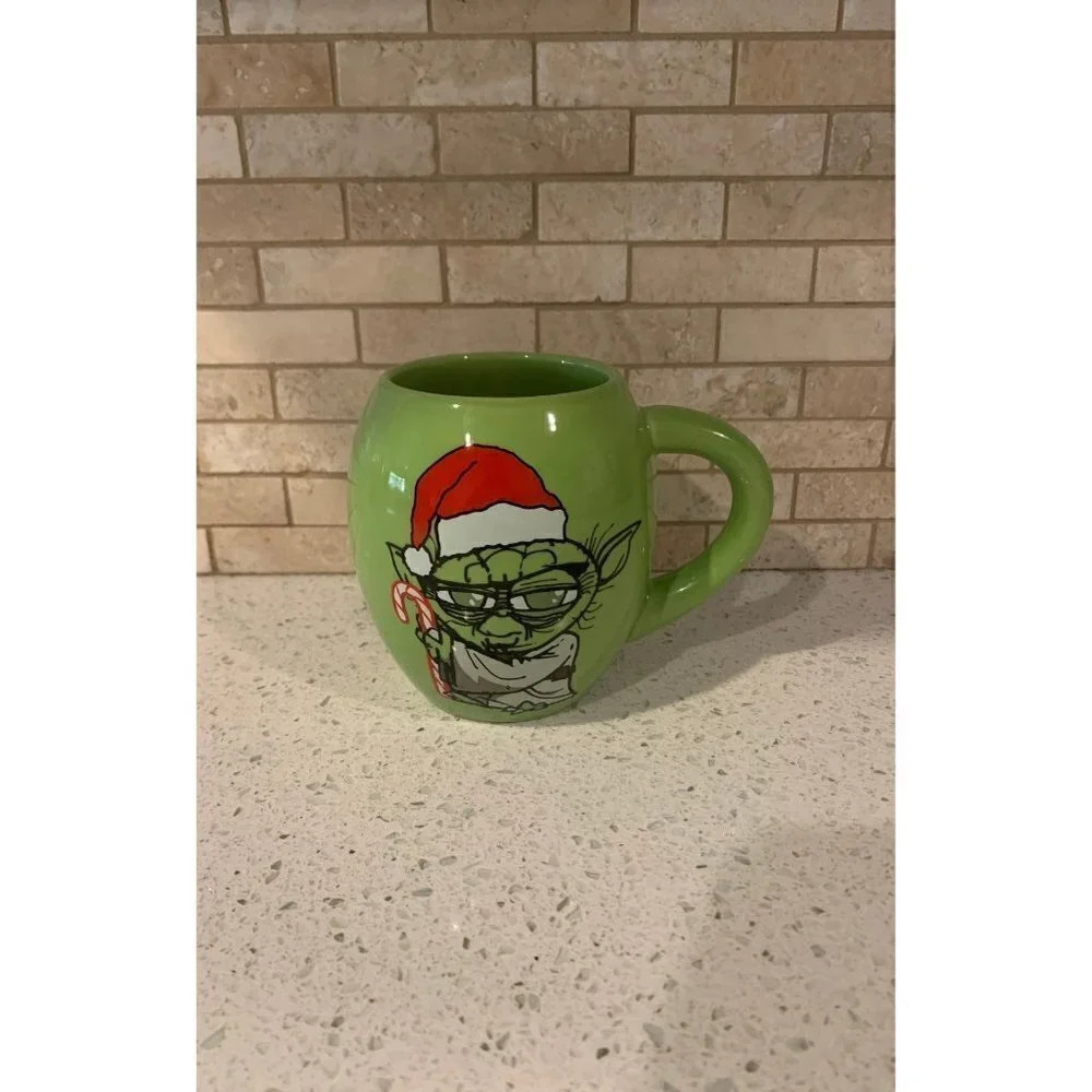 Lucasfilms Star Wars Yoda Christmas Coffee Mug “A Merry Christmas May You Have"